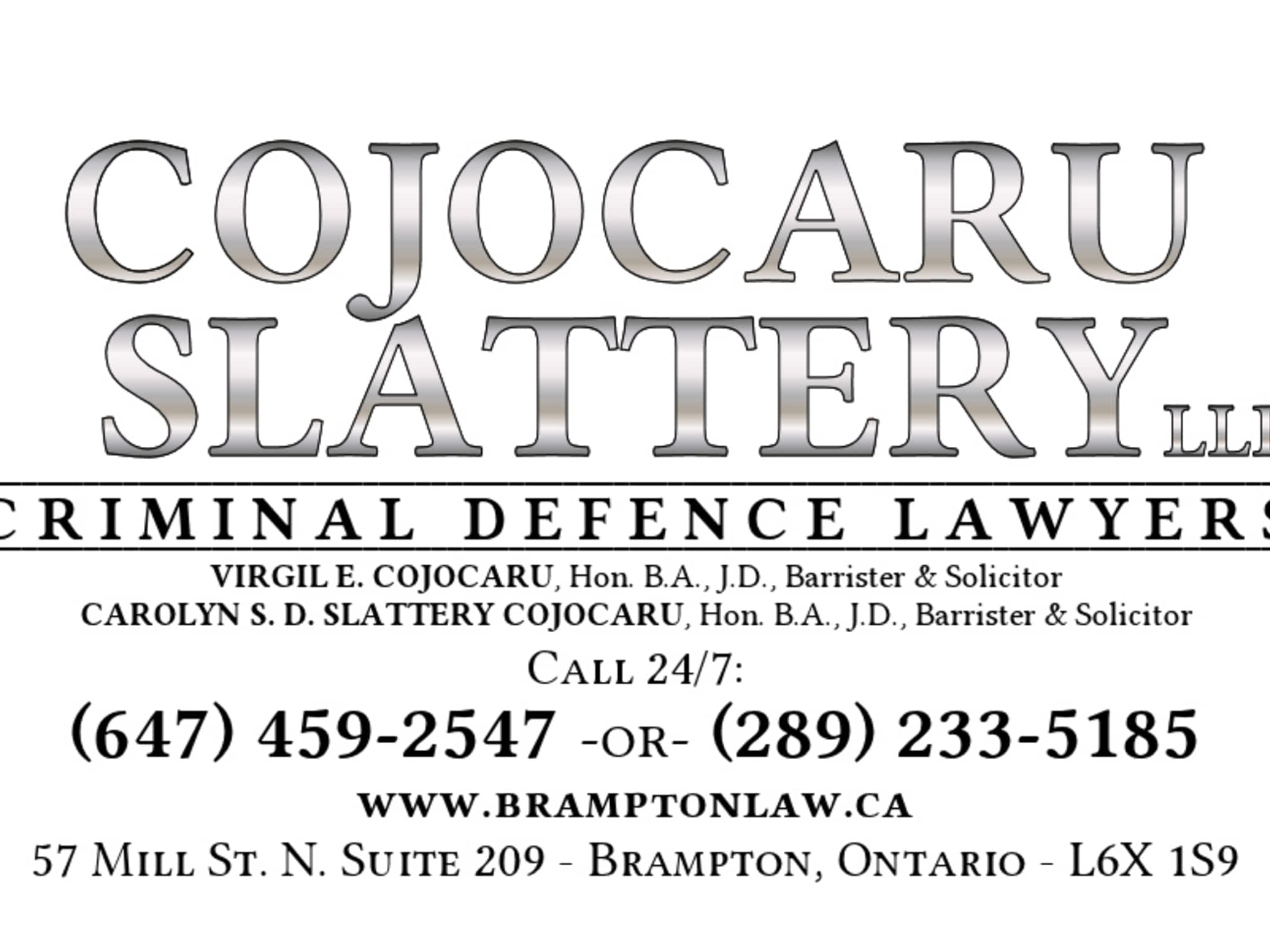 photo Cojocaru Slattery LLP - Criminal Defence Lawyers