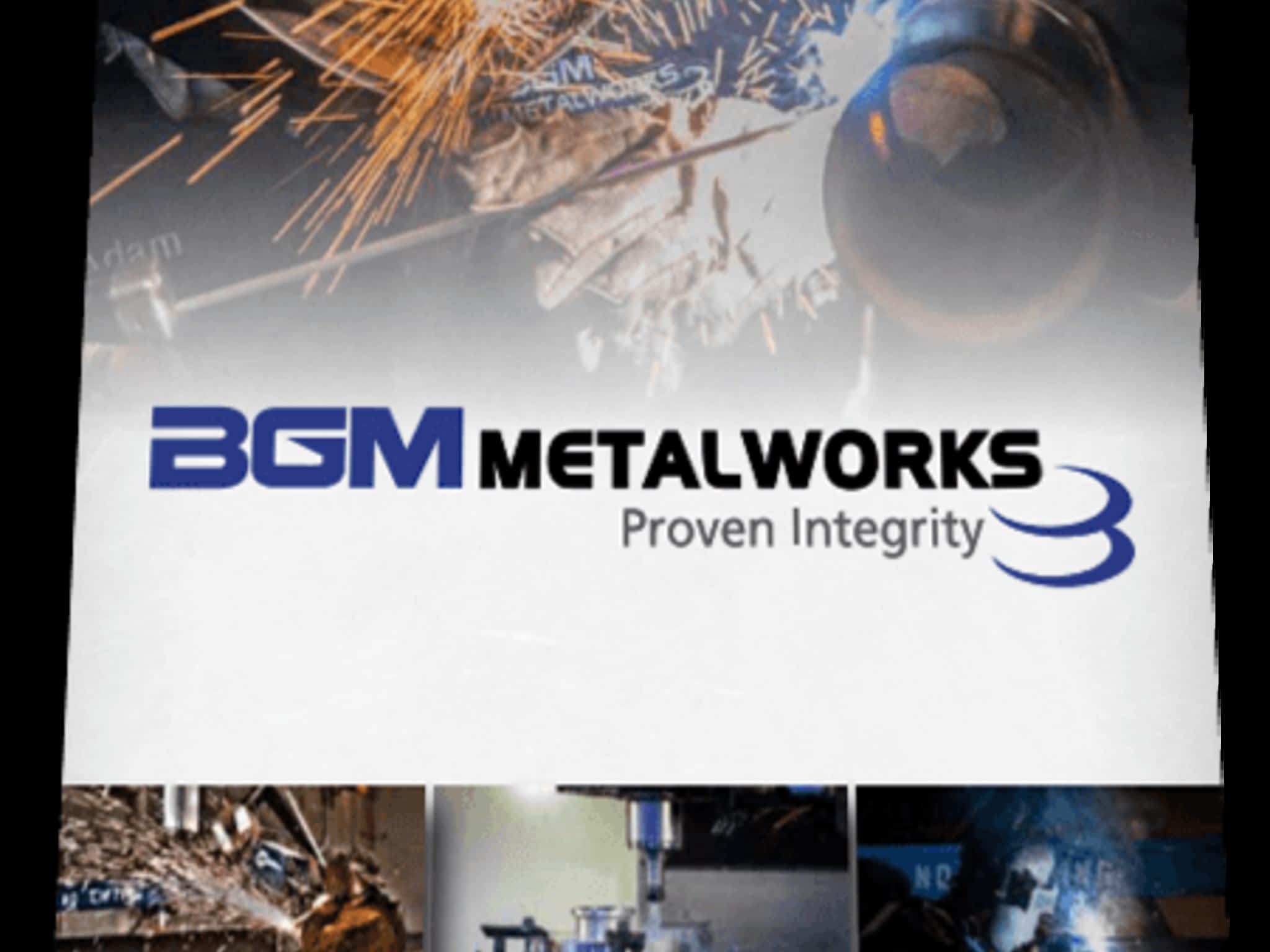 photo B G M Metalworks Inc