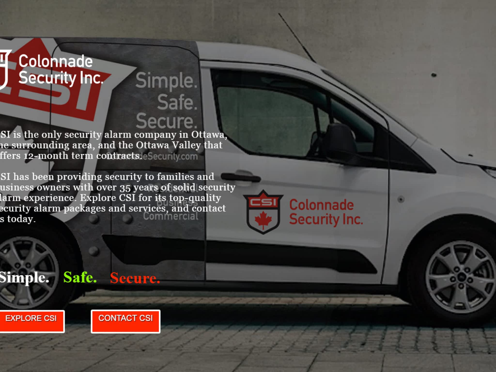 photo Colonnade Security Inc