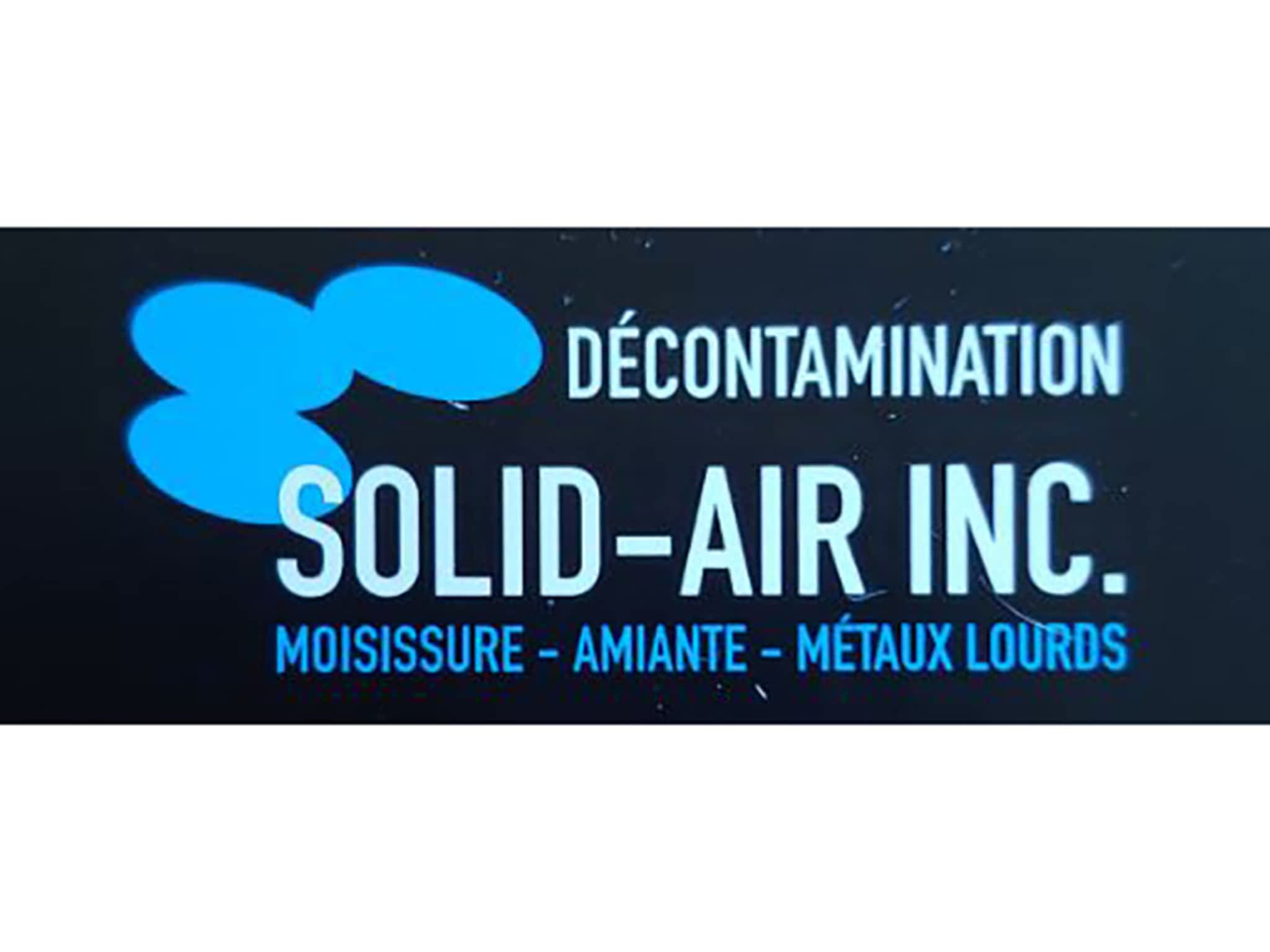 photo Décontamination Solid-Air inc