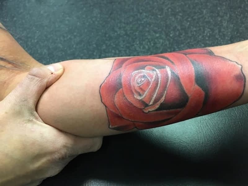 Press on iron tattoo | Tattoos, Flower tattoo, Instagram