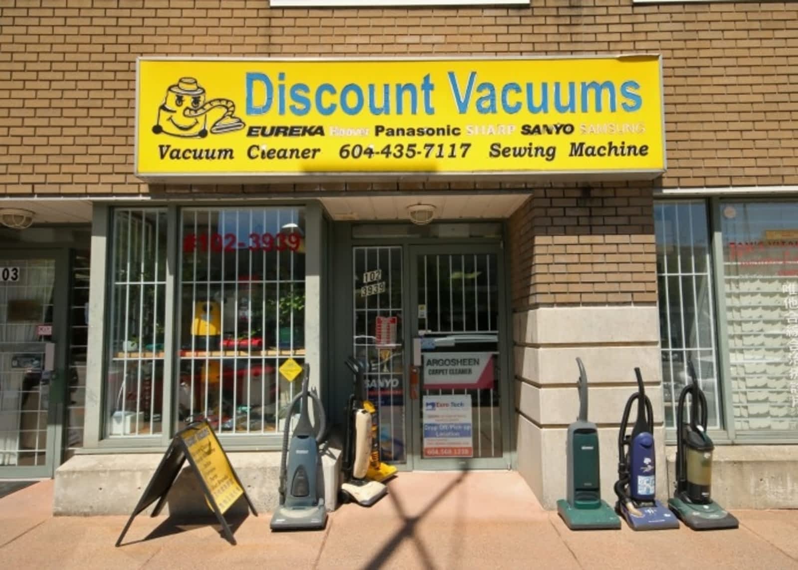 Discount Vacuum \u0026 Sewing Ctr - Opening 