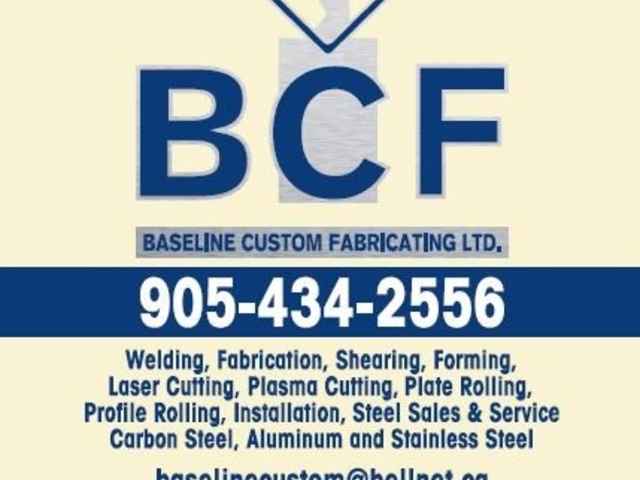 photo Baseline Custom Fabricating Ltd