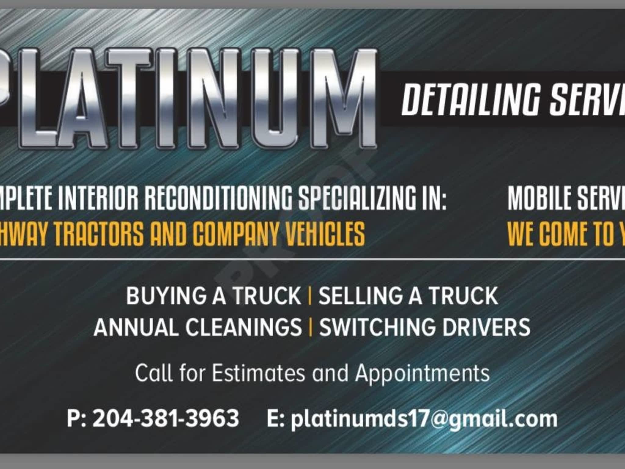 photo Platinum Detailing Services