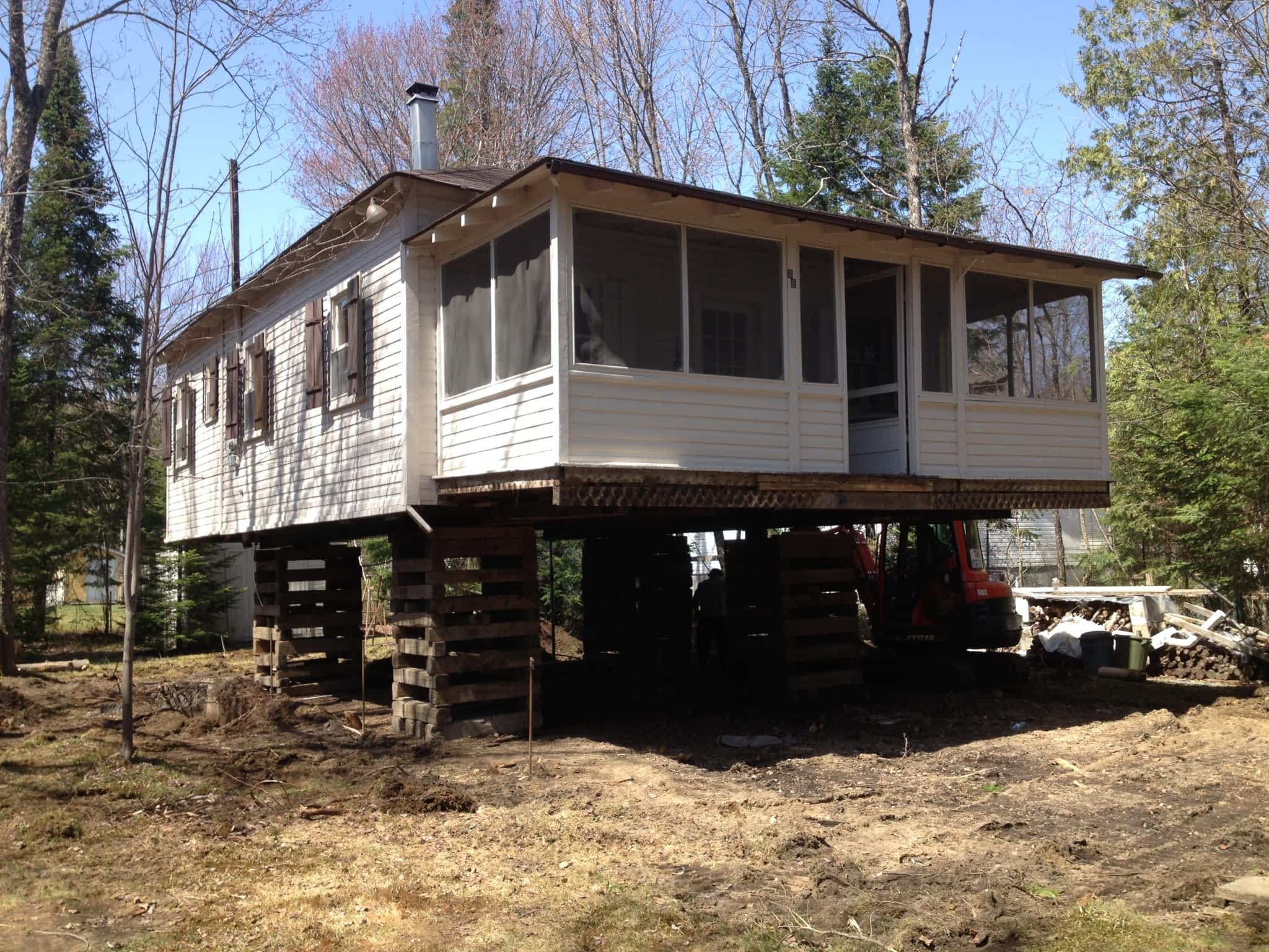 photo Levage de Maison Robert Desjardins