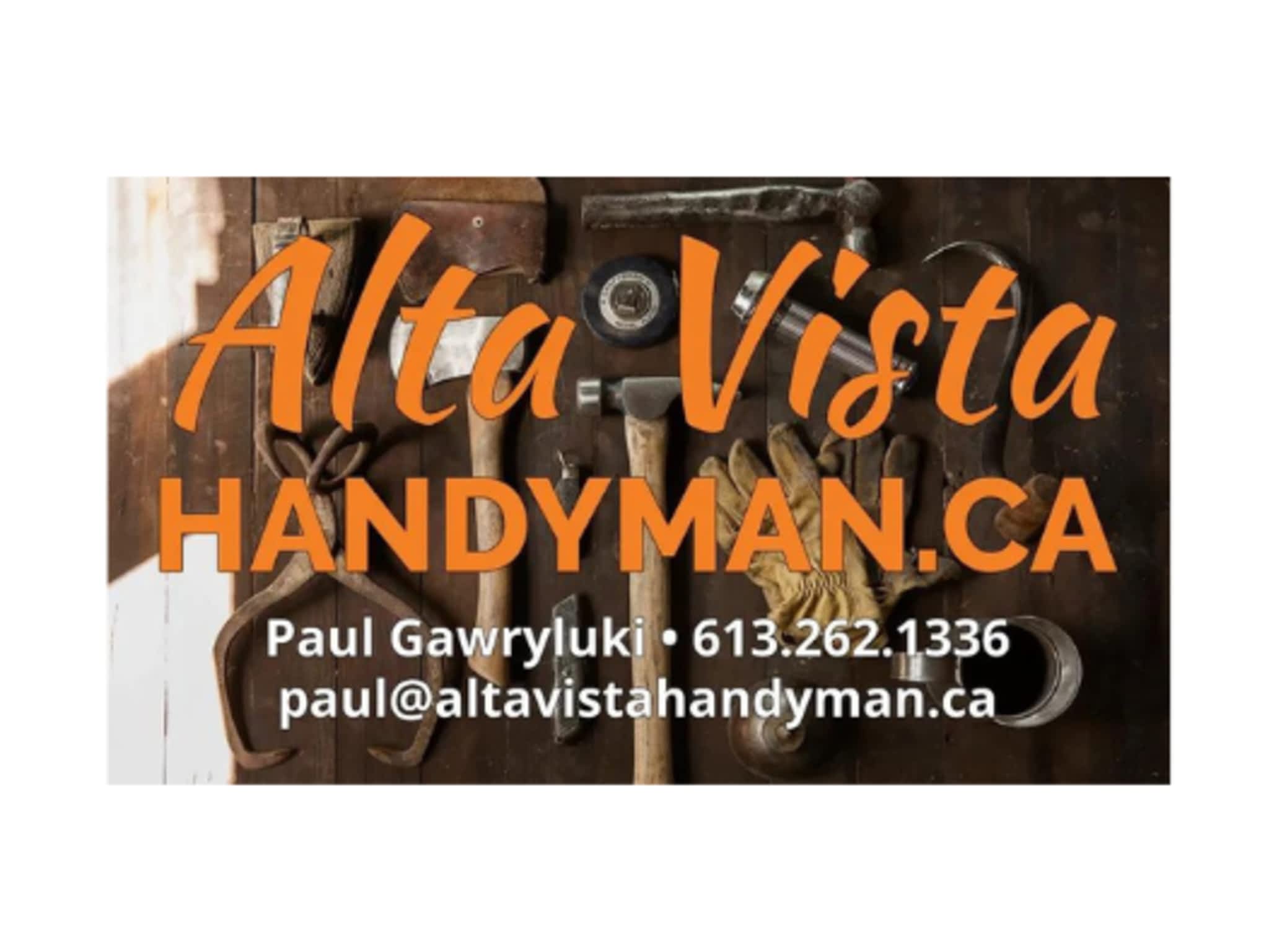 photo Alta Vista Handyman