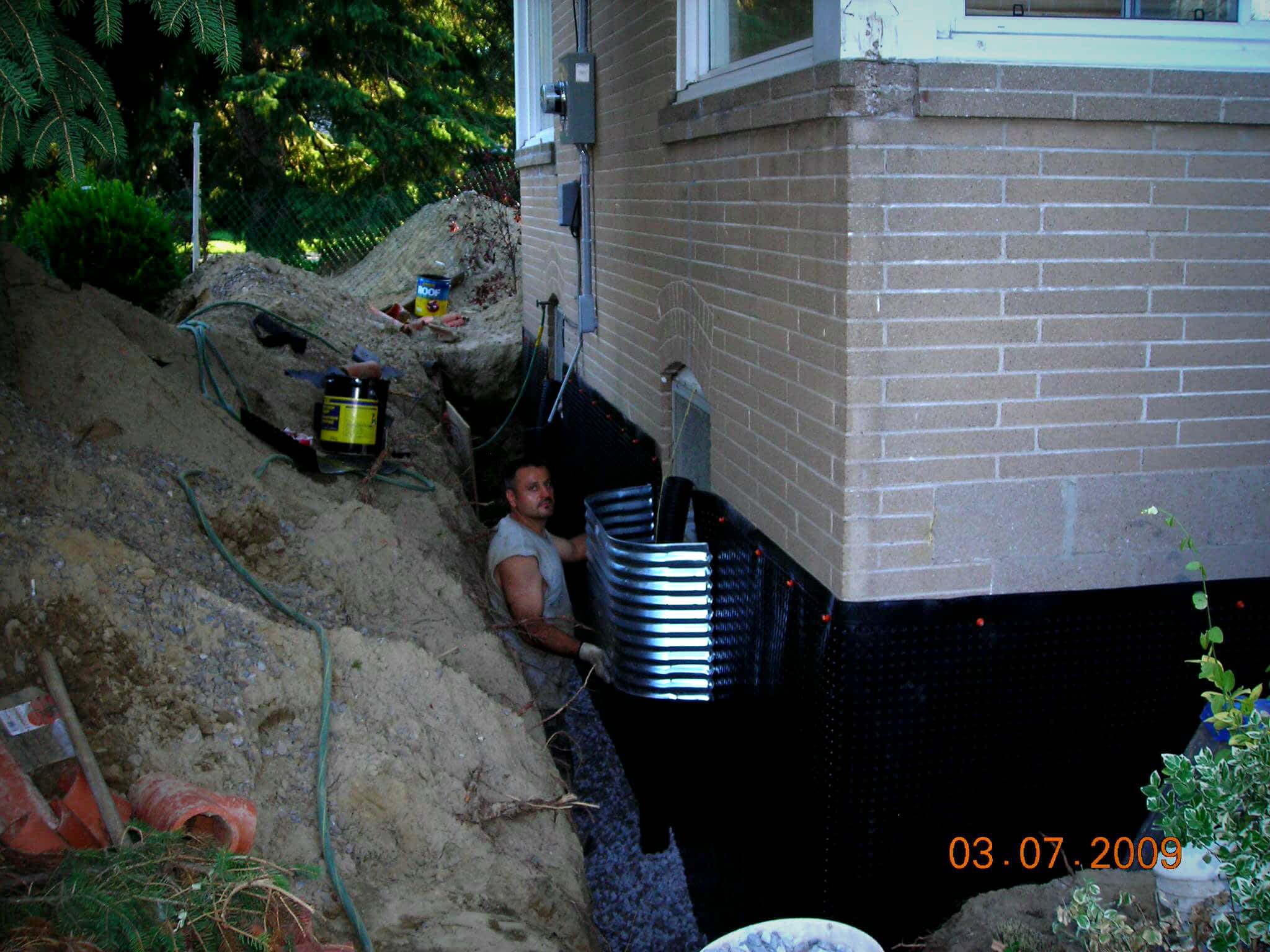 photo Leak Free Basement Waterproofing