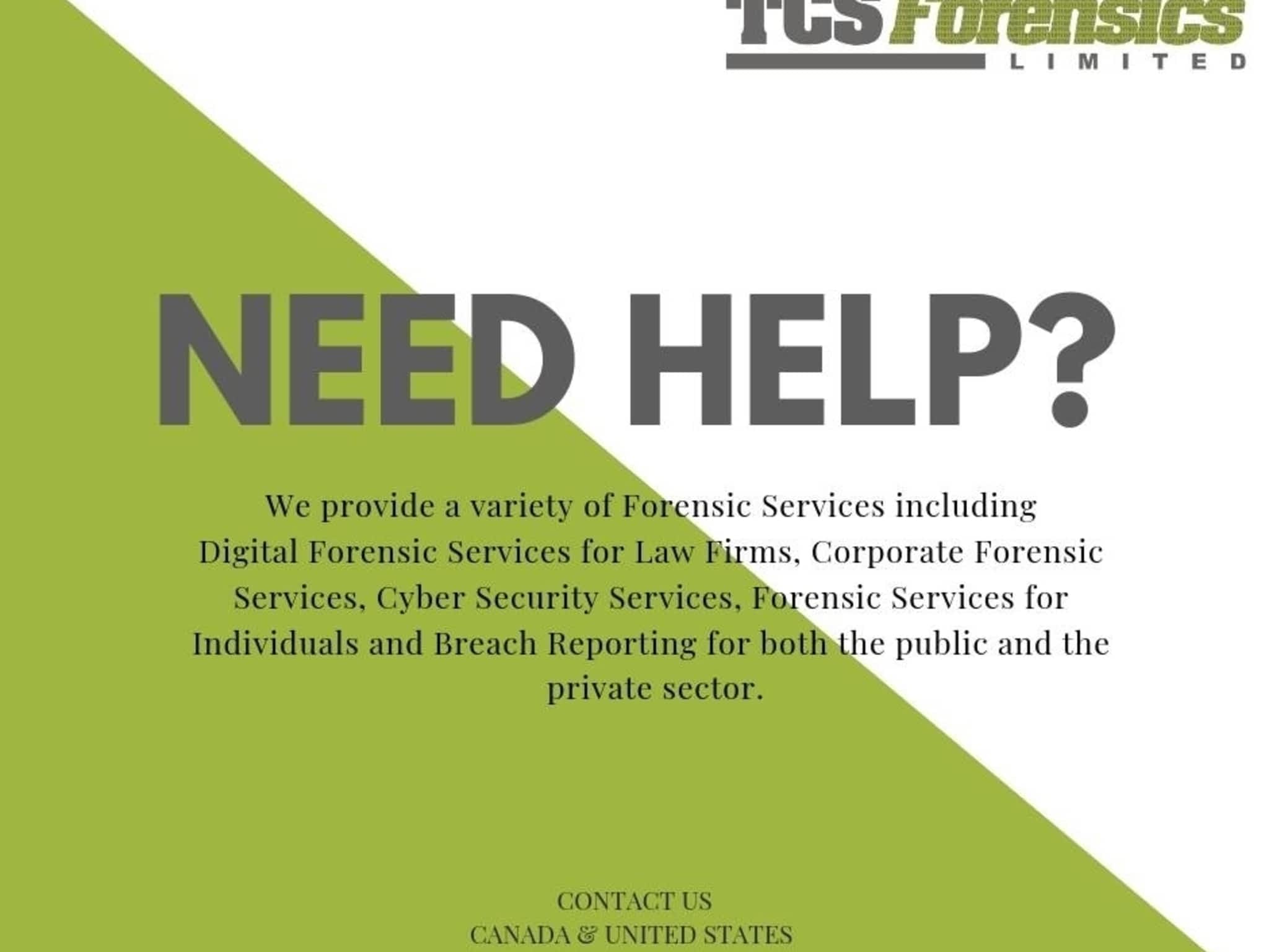 photo TCS Forensics Limited