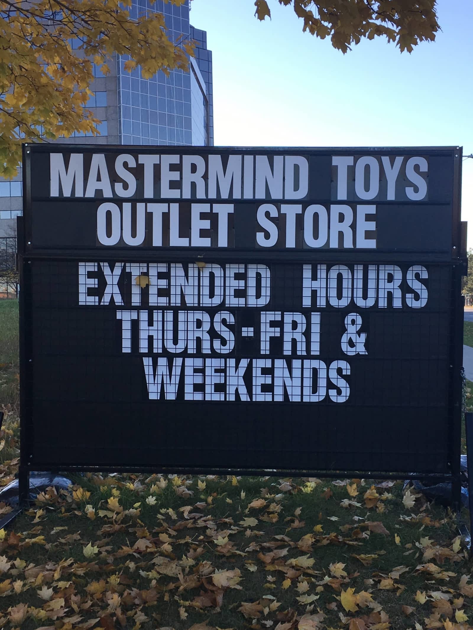 mastermind etobicoke store