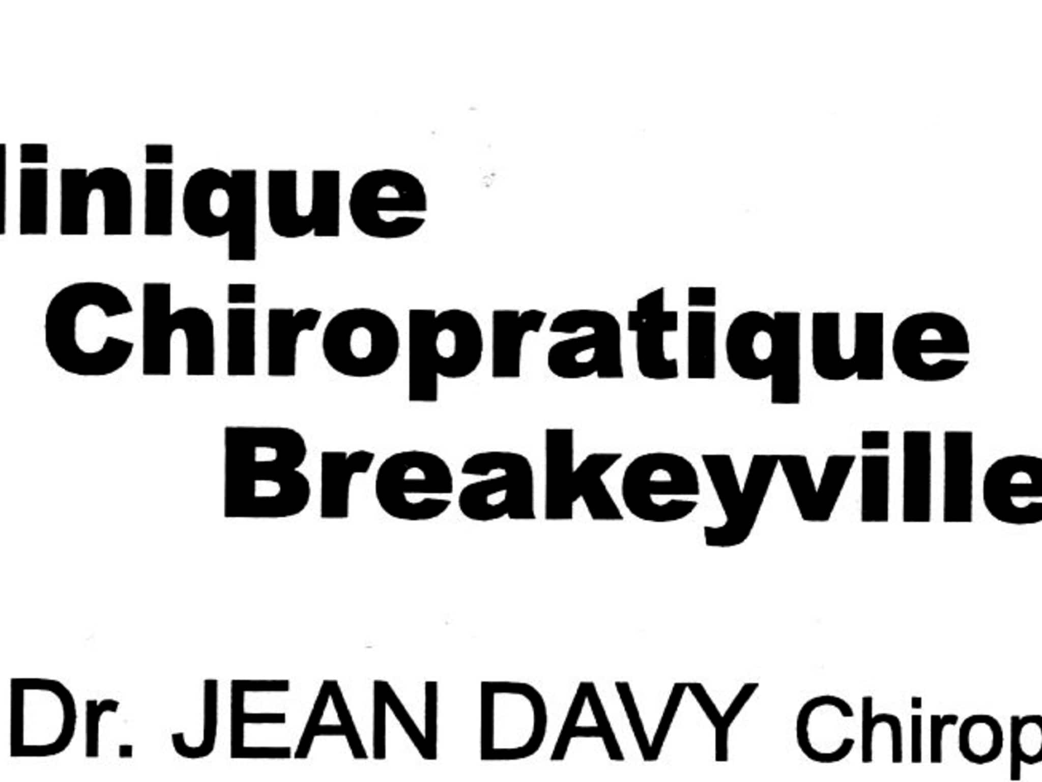 photo Clinique Chiropratique Breakeyville
