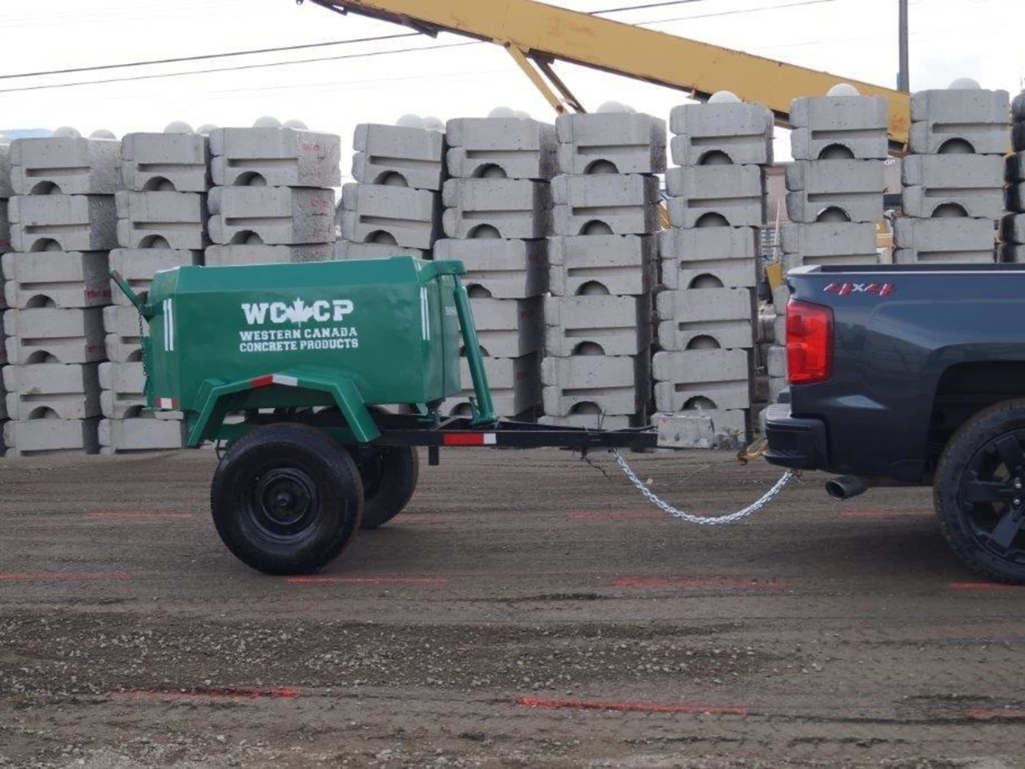 Western Canada Concrete Products Kamloops, BC 690 Sarcee St W