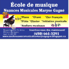Ecole De Musique Nuances Musicales Maryse Gagné - Logo
