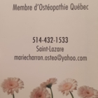Marie Charron Ostéopathie - Ostéopathes