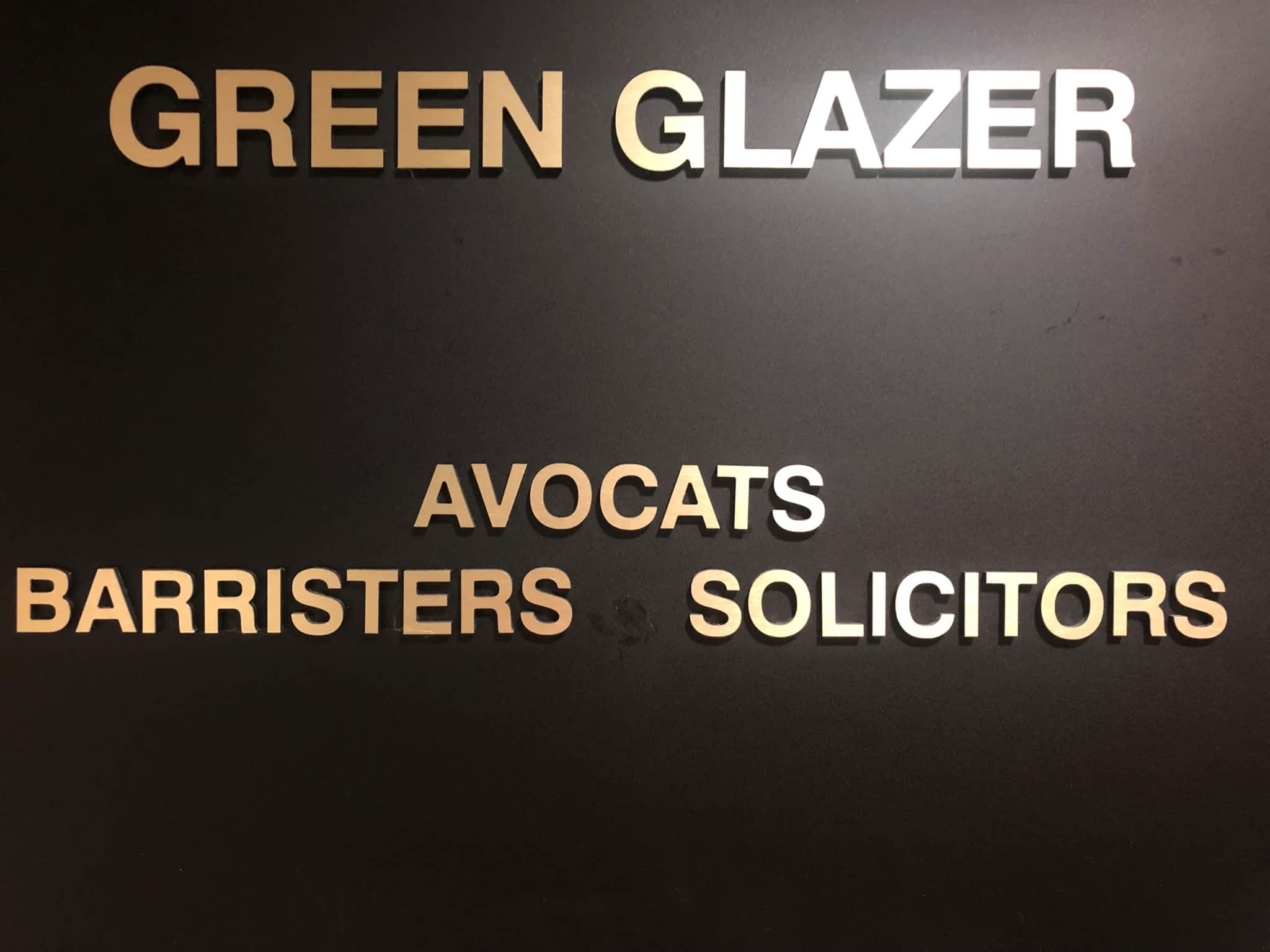 photo Green Glazer Avocats - Attorneys