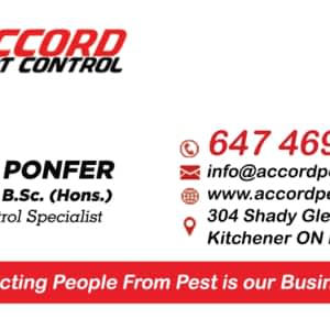 Accord Pest Control Opening Hours 304 Shady Glen Cres