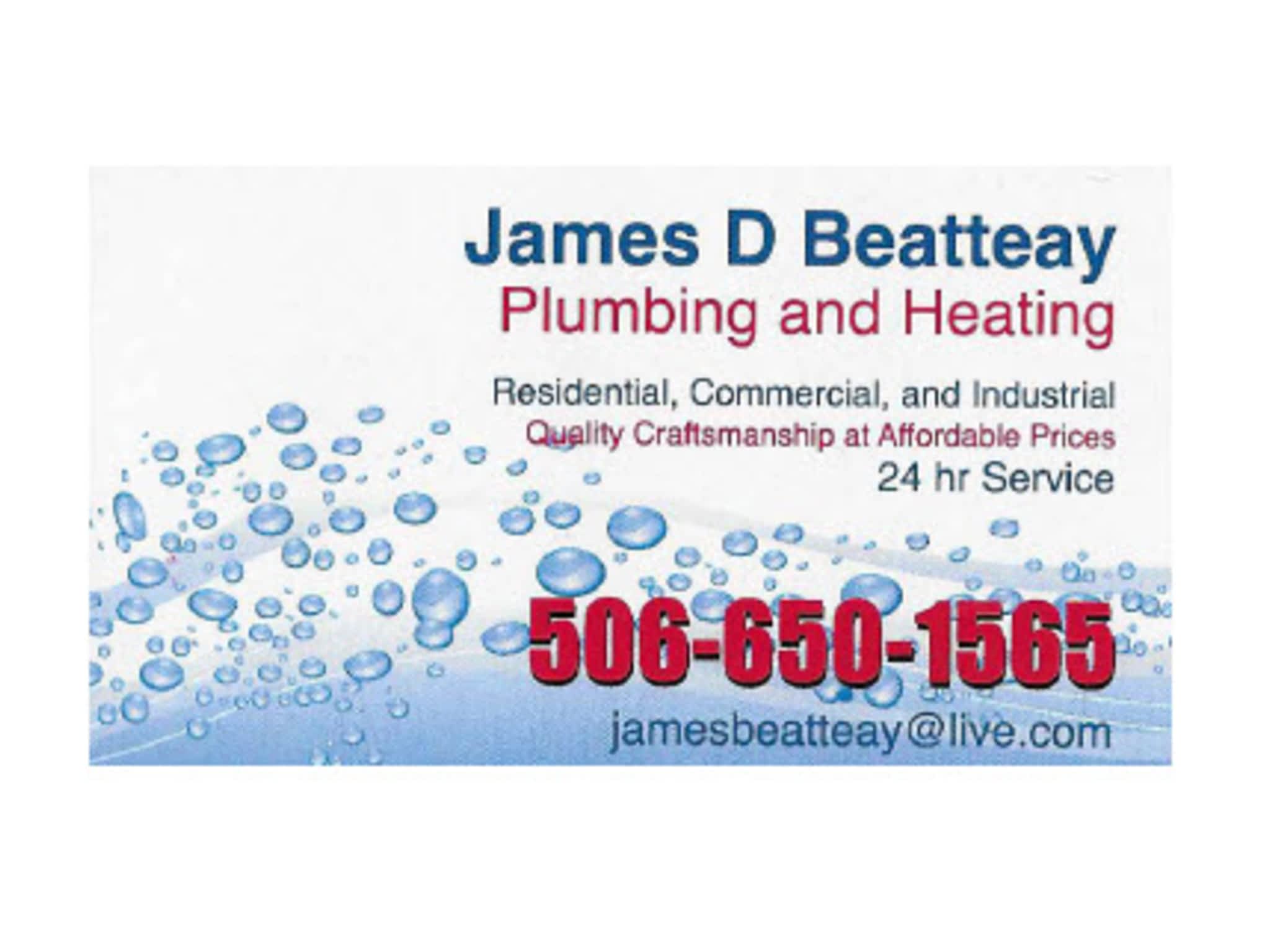 photo James P Beatty Plumbing & Heating