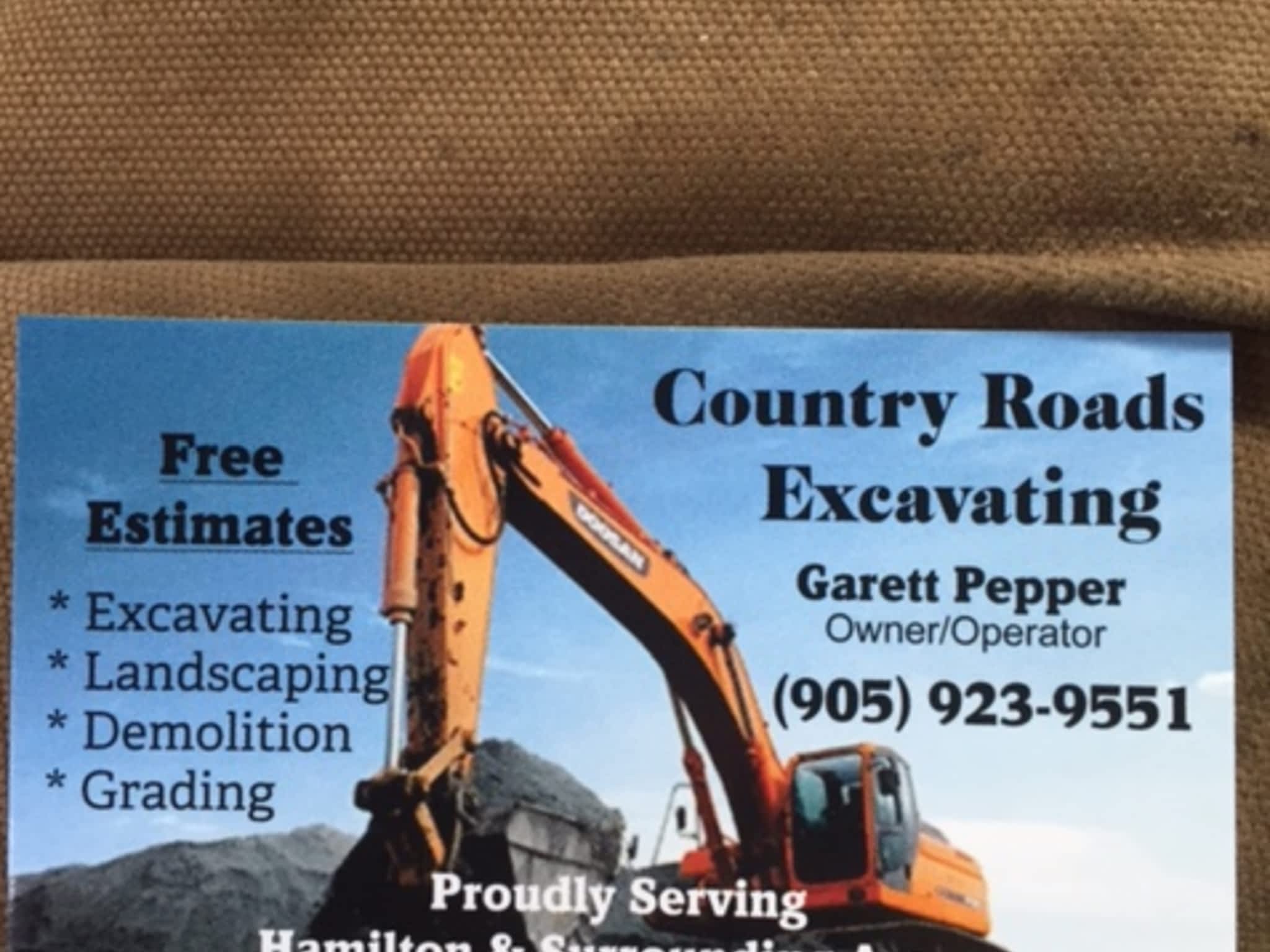 photo Country Roads Excavating