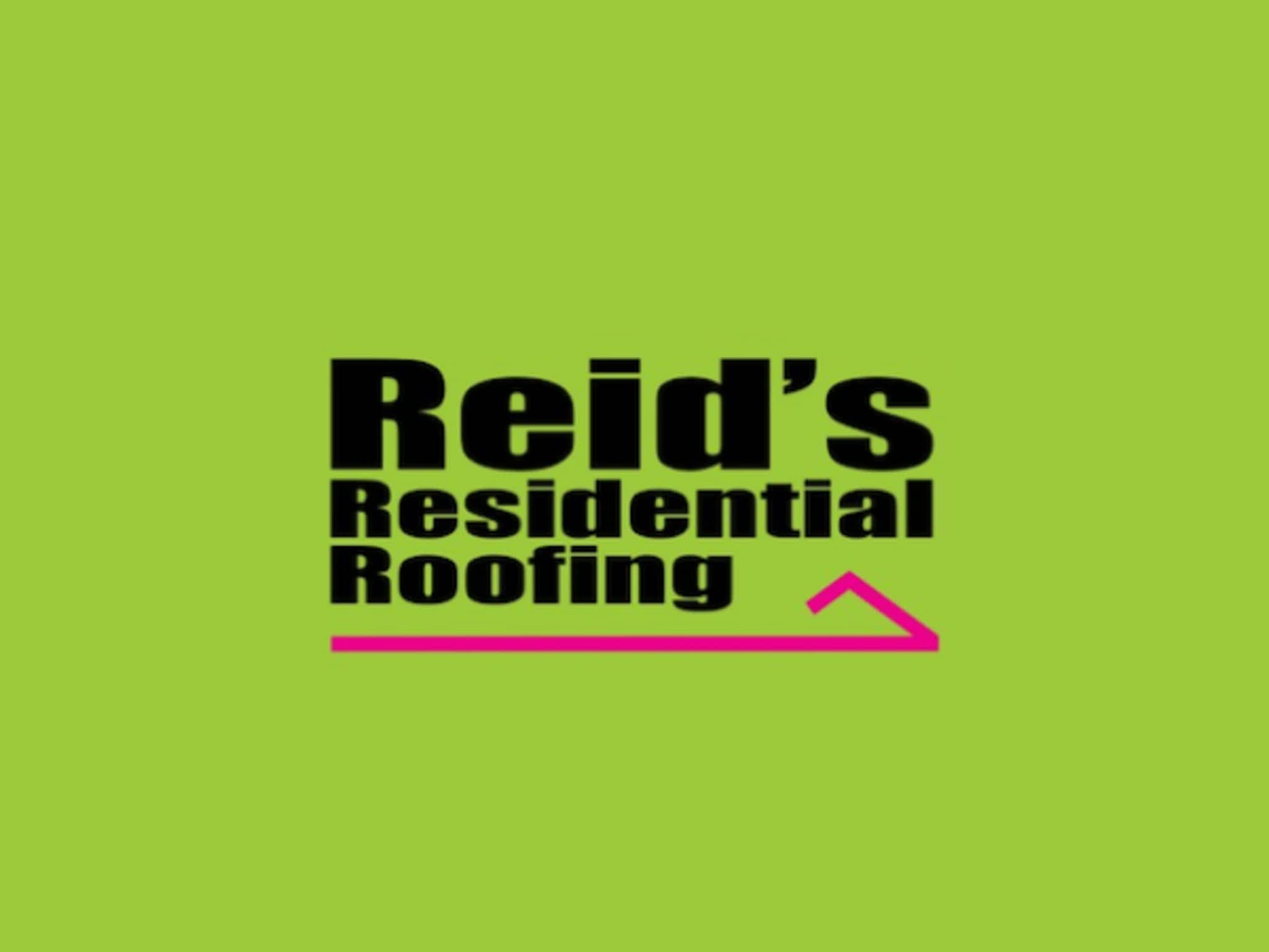 photo Reid's Residential Roofing