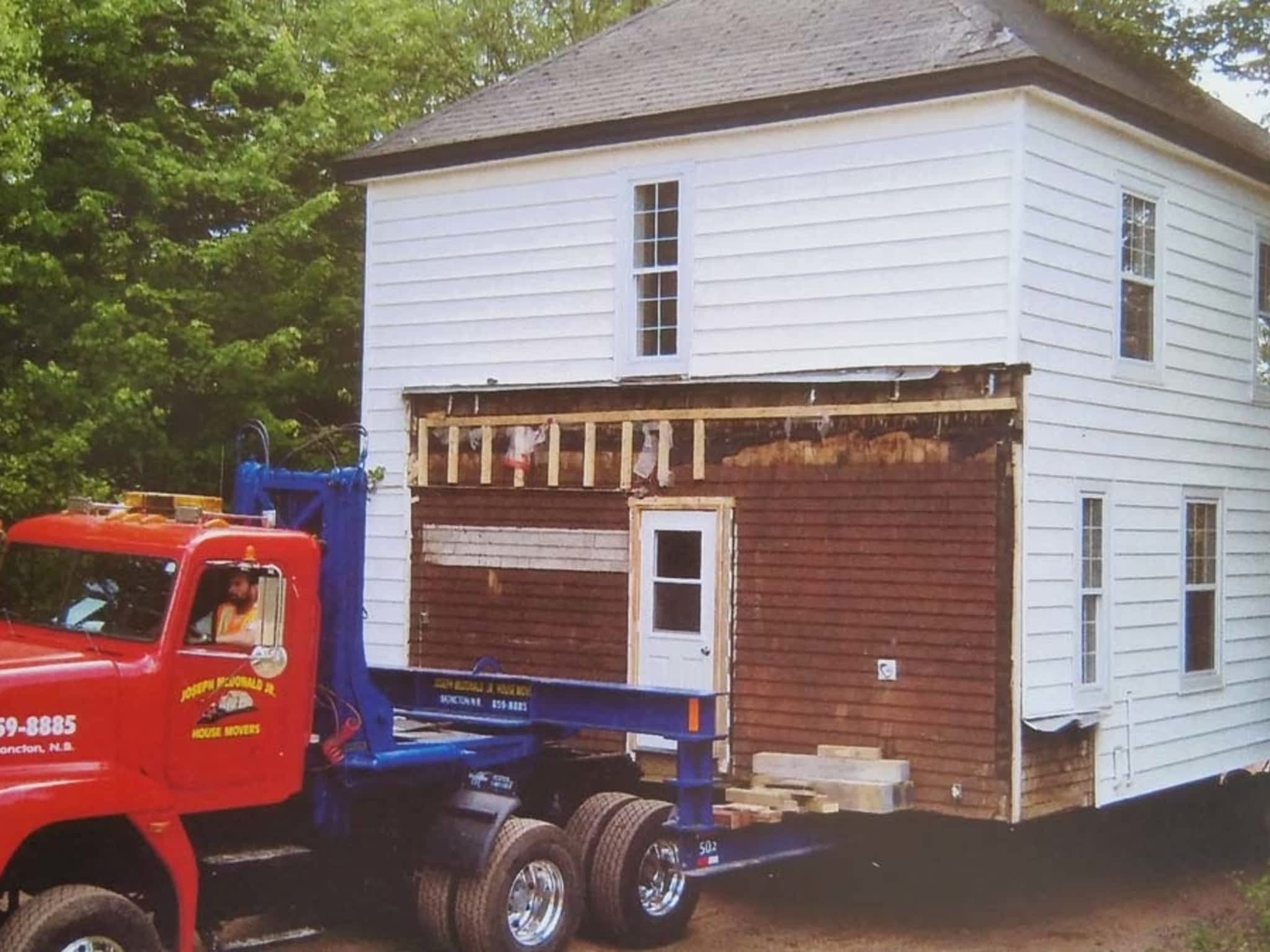 photo Joseph McDonald Jr House Moving & Construction Ltd