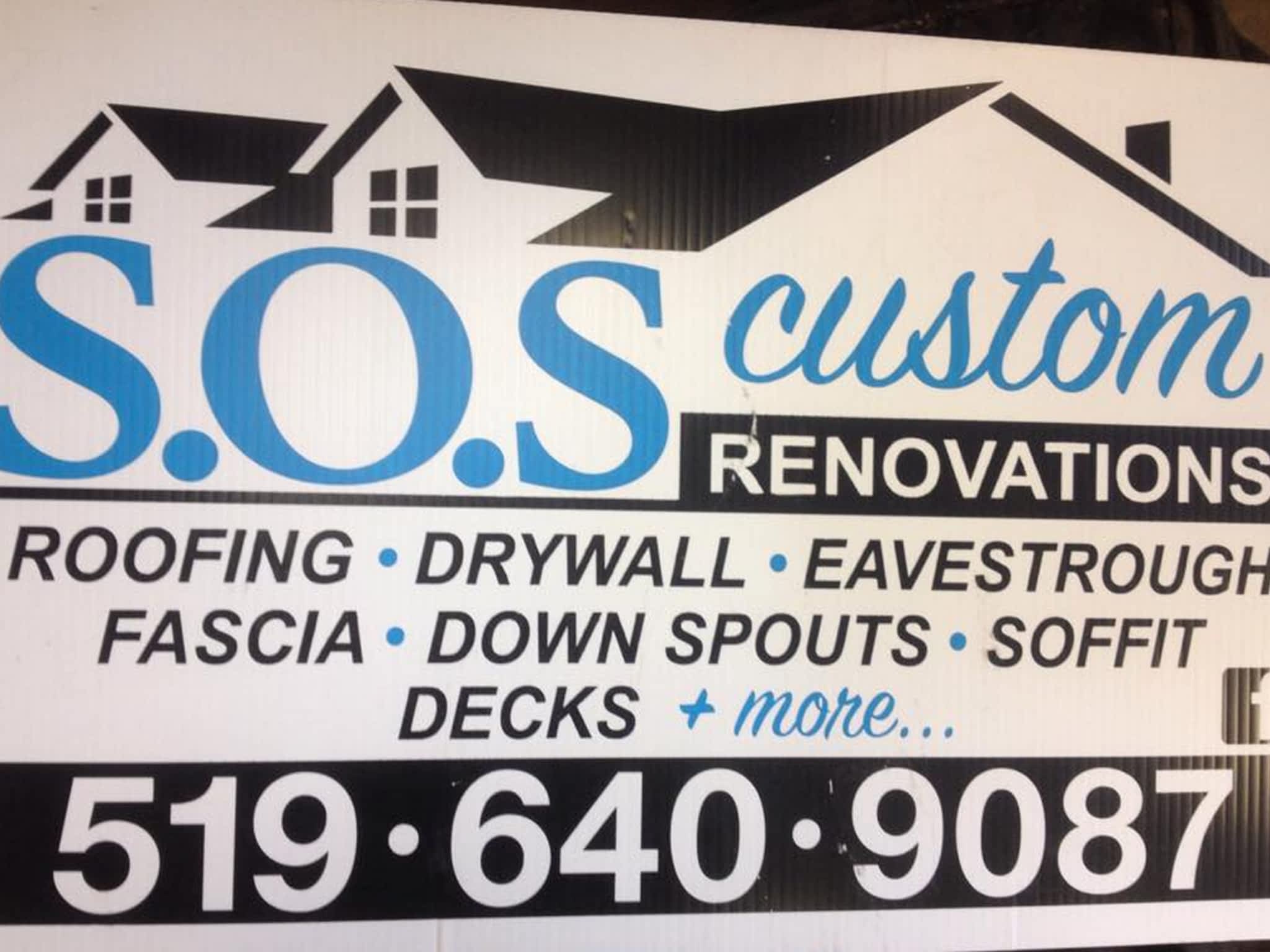 photo SOS Custom Renovations