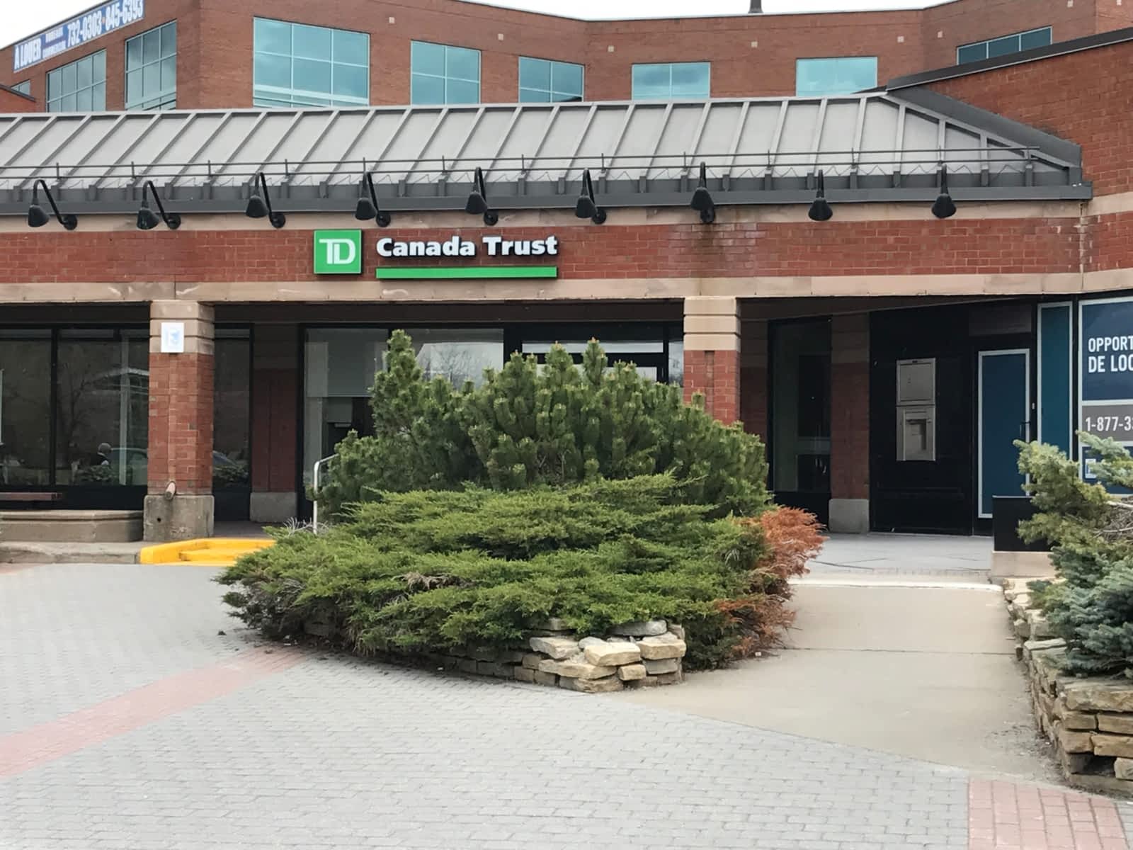 TD Canada Trust Horaire d'ouverture 38 Place Du Commerce, Ile Des