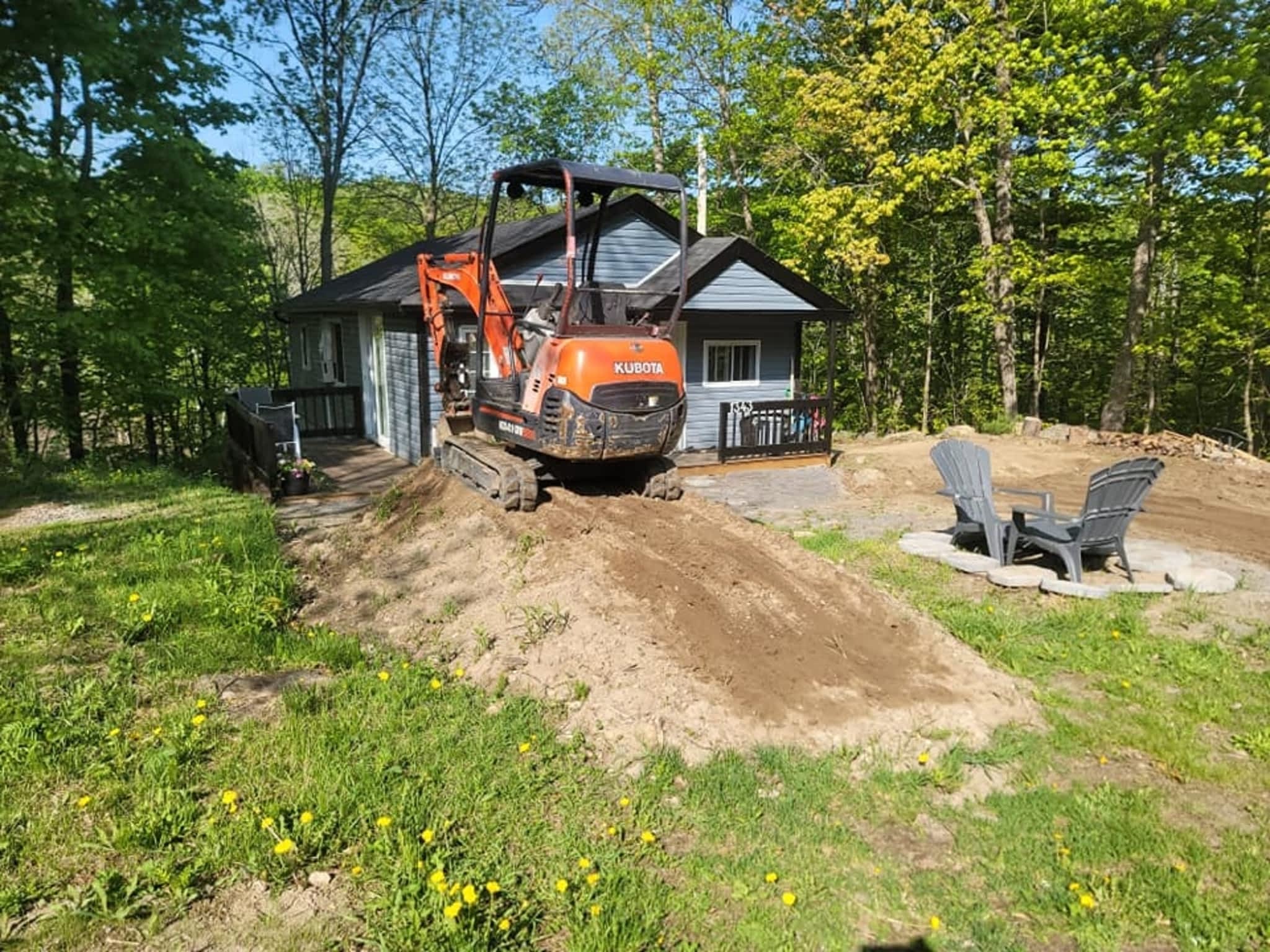 photo Les excavations DLR