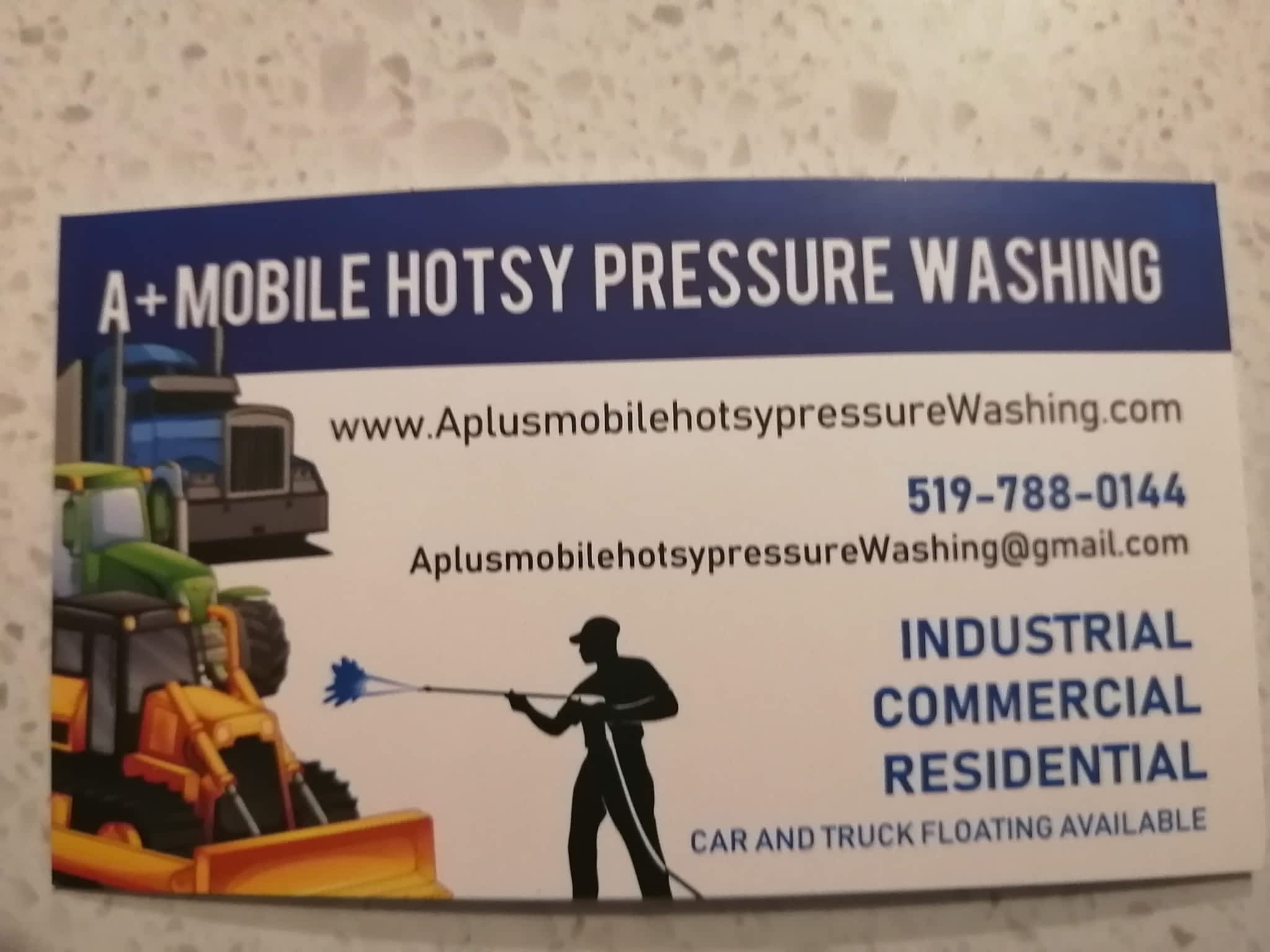 photo A Mobile Hotsy Pressure Washing