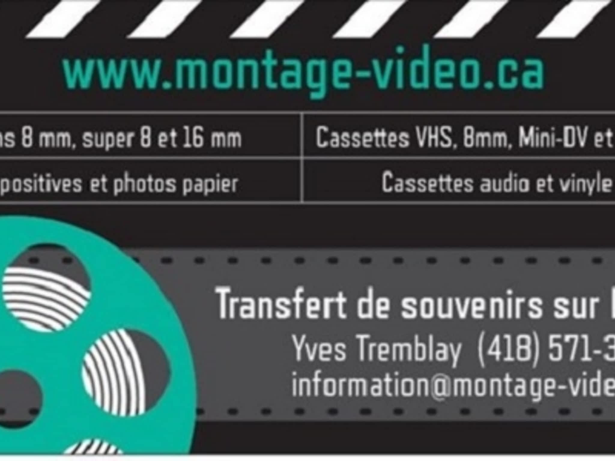 photo Montage-video.ca