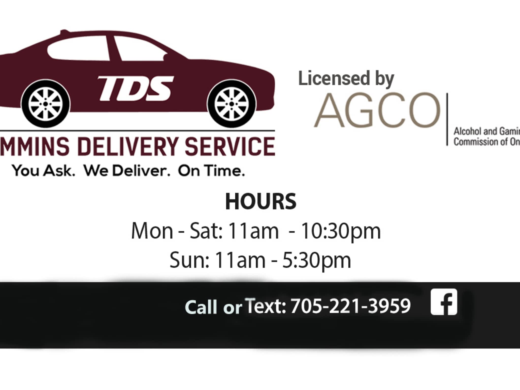 photo Timmins Delivery Service