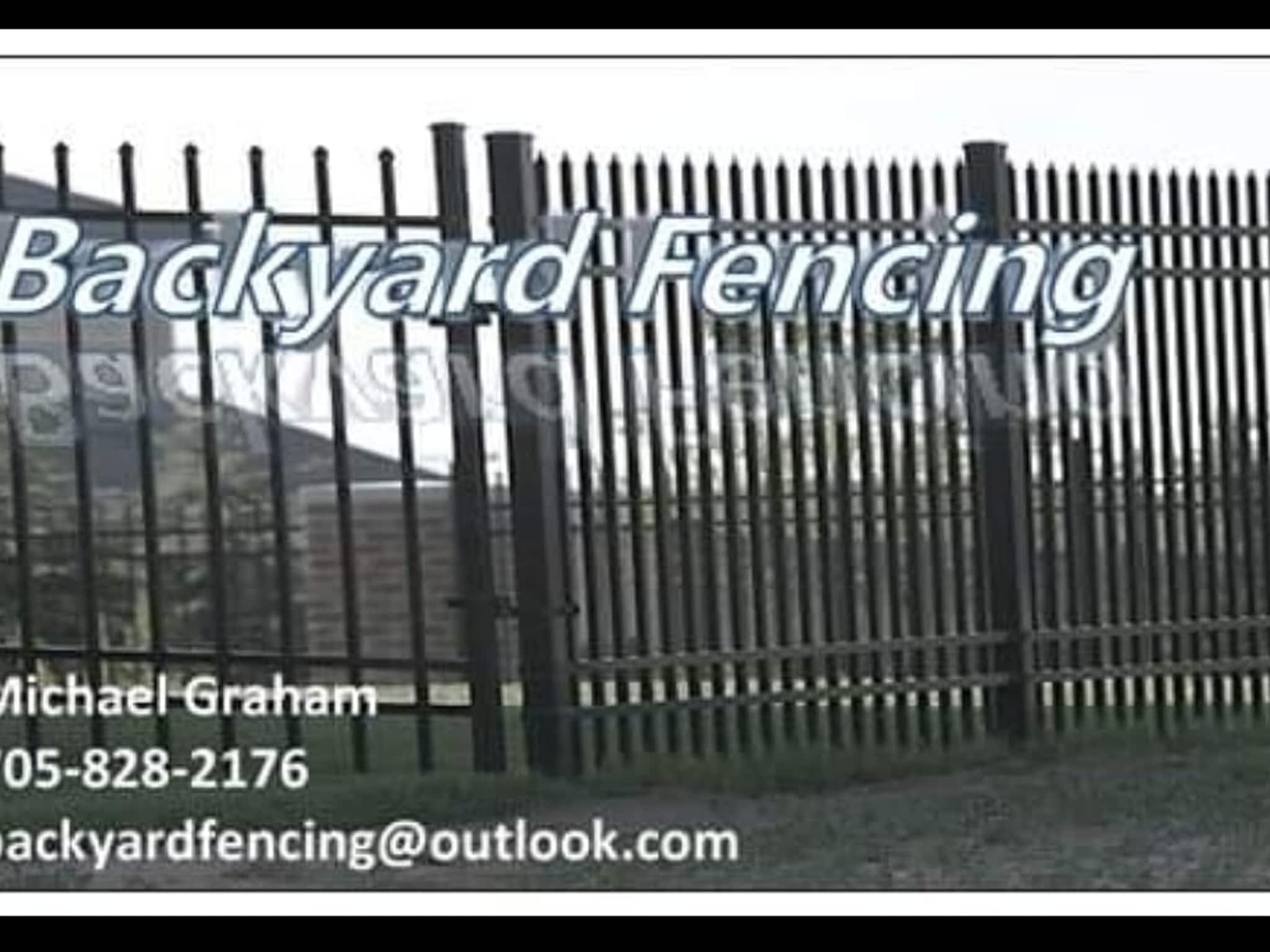 photo Backyard Fencing