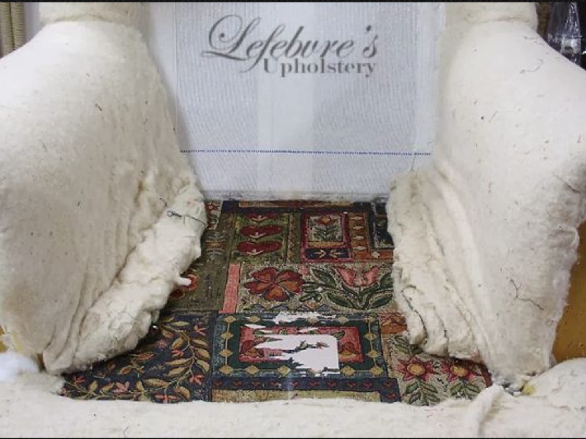 photo Lefebvre's Upholstery