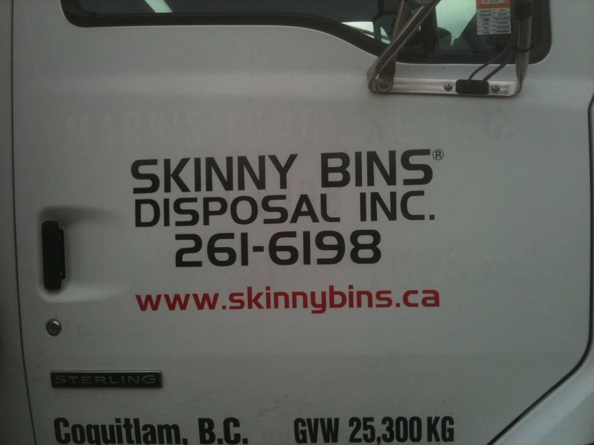 photo Skinny Bins Disposal