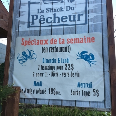 Shack Du Pêcheur - Restaurants