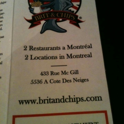Brit & Chips - Fish & Chips