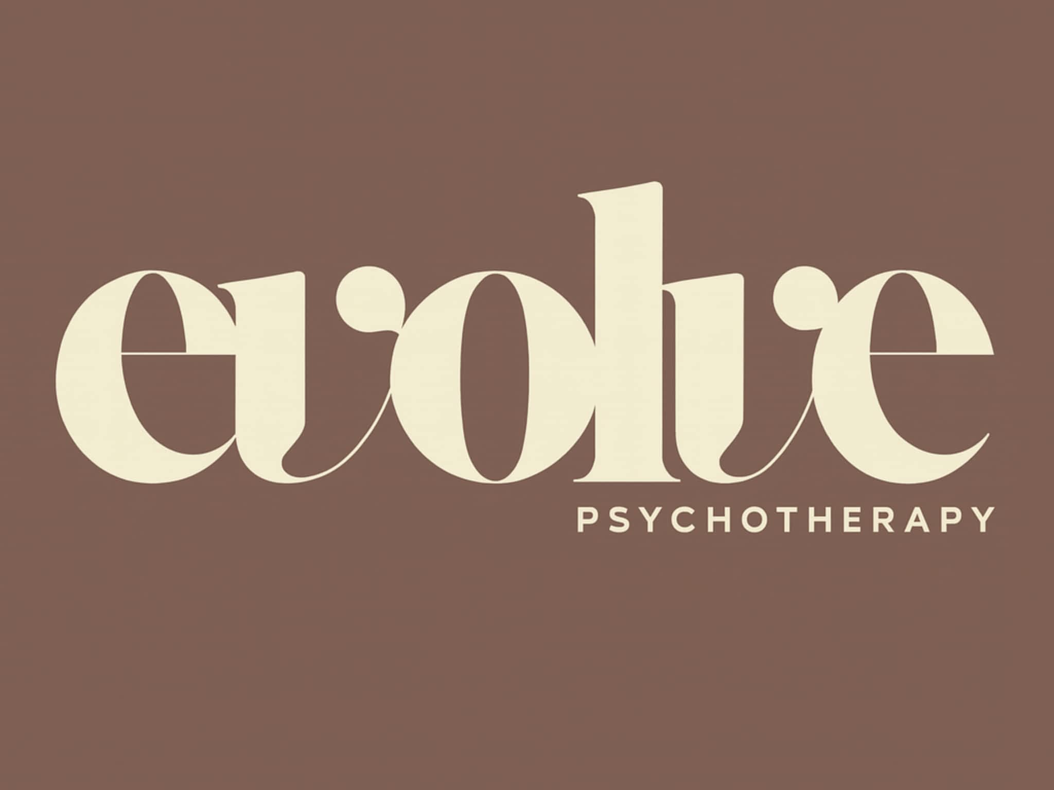 photo Evolve Psychotherapy