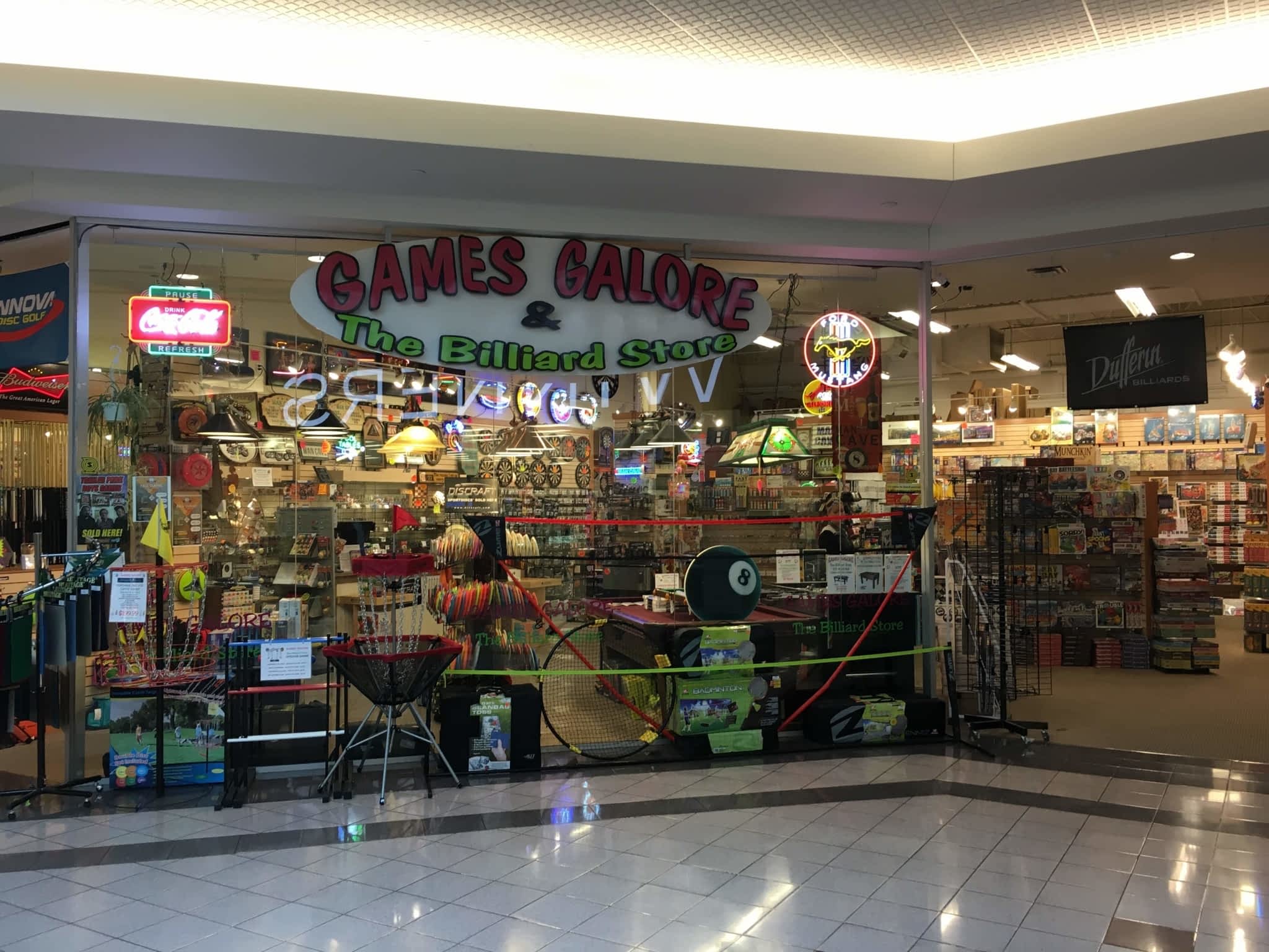 Games Galore & The Billiard Store Lethbridge, AB Park Place Mall