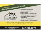 View Dicarmen Construction Inc.’s Clarkson profile