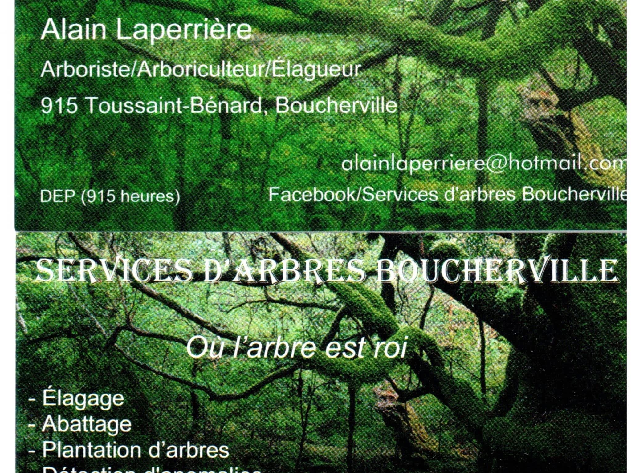 photo Services d'Arbres Boucherville