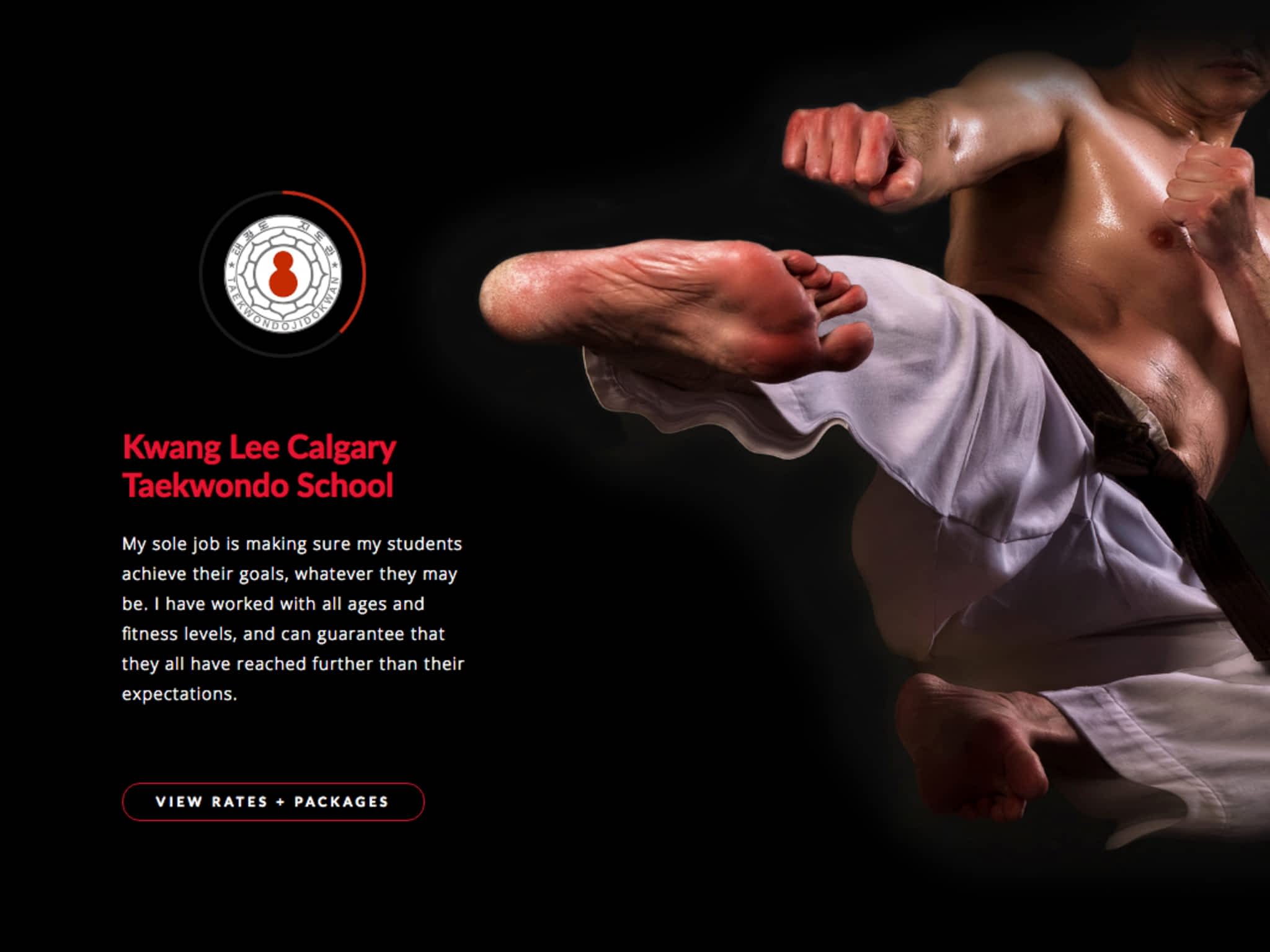 photo Kwang Lee Calgary Taekwondo School