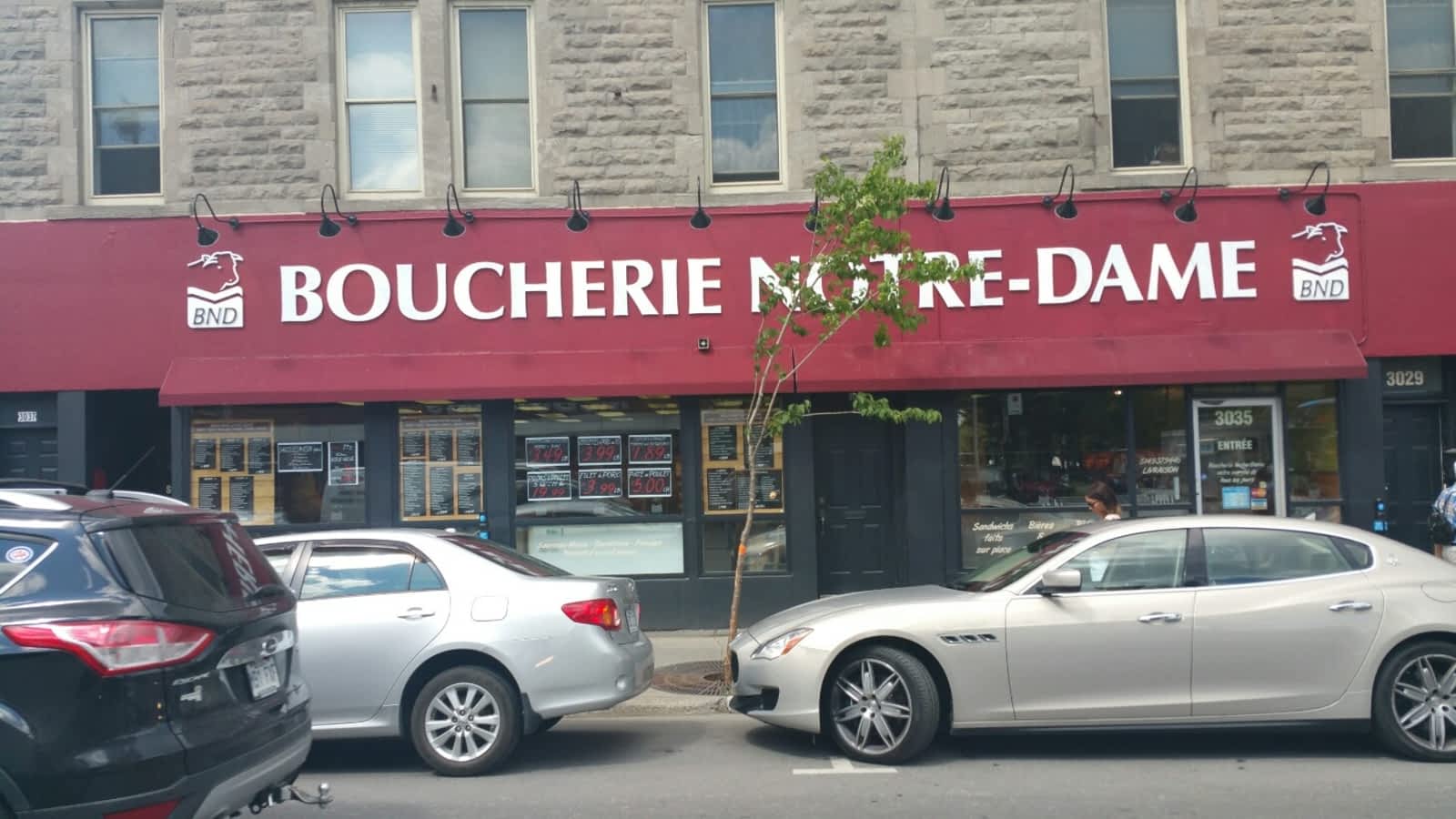 Boucherie NotreDame Horaire d'ouverture 3035, rue NotreDame O