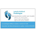 Isabelle Robillard Podologue - Logo