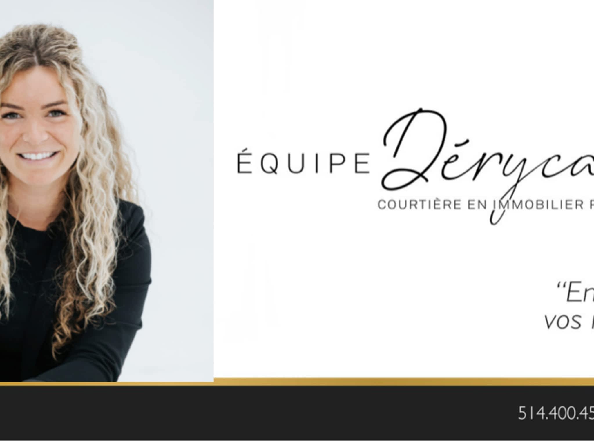 photo Déryca Levesque, Courtier immobilier L'Épiphanie - eXp Agence immobilière