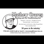 Mathew Crarey Heating & Air Conditioning Inc. - Entrepreneurs en climatisation