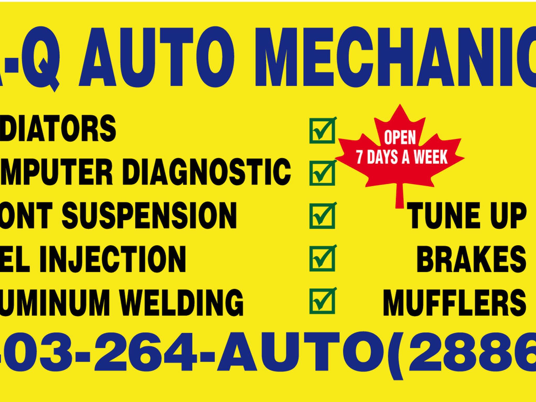 photo A-Q Auto Mechanic