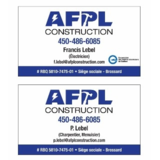 View AFPLConstruction AFPL Construction’s Carignan profile