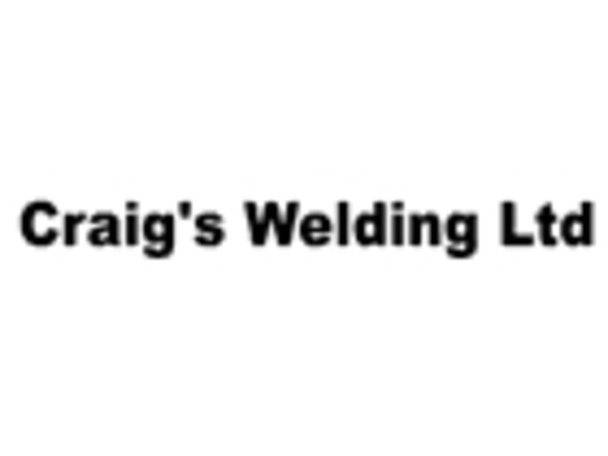 photo Craig's Welding Ltd