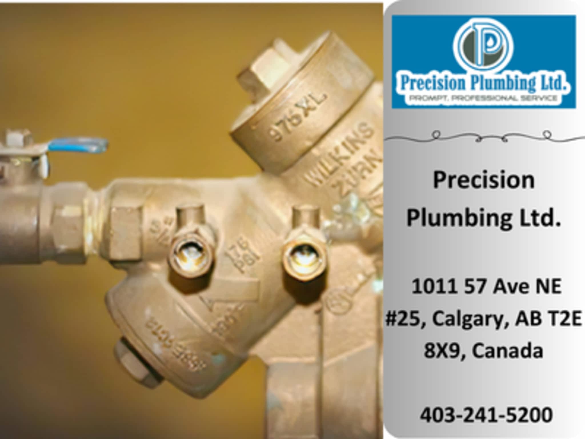photo Precision Plumbing Calgary