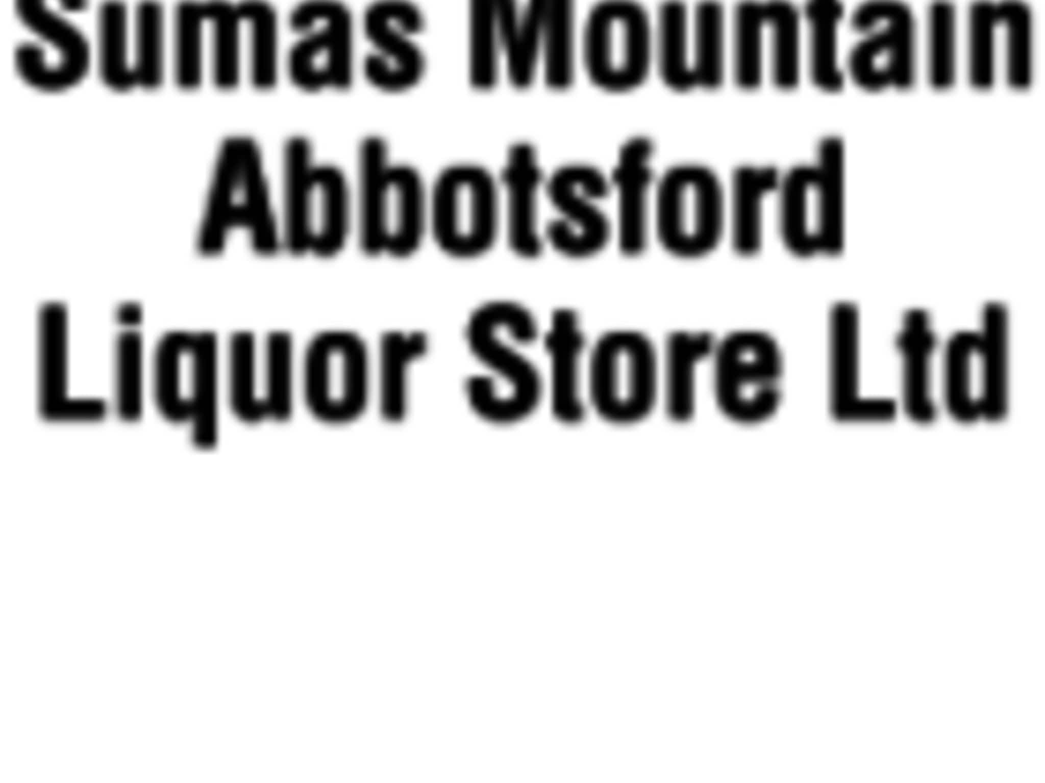 photo Sumas Mountain Abbotsford Liquor Store Ltd