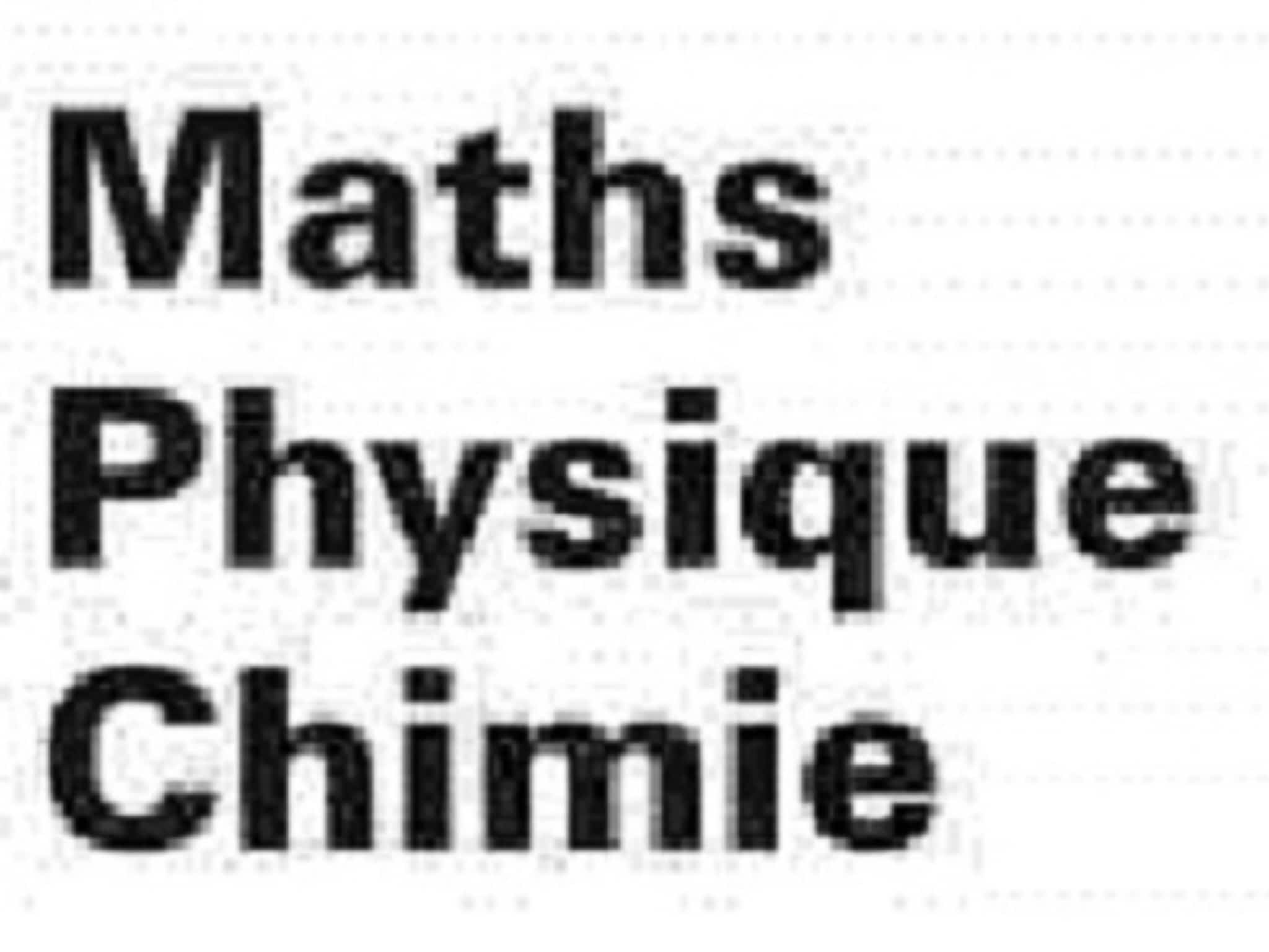 photo Olivier Tuteur Maths Physique Chimie