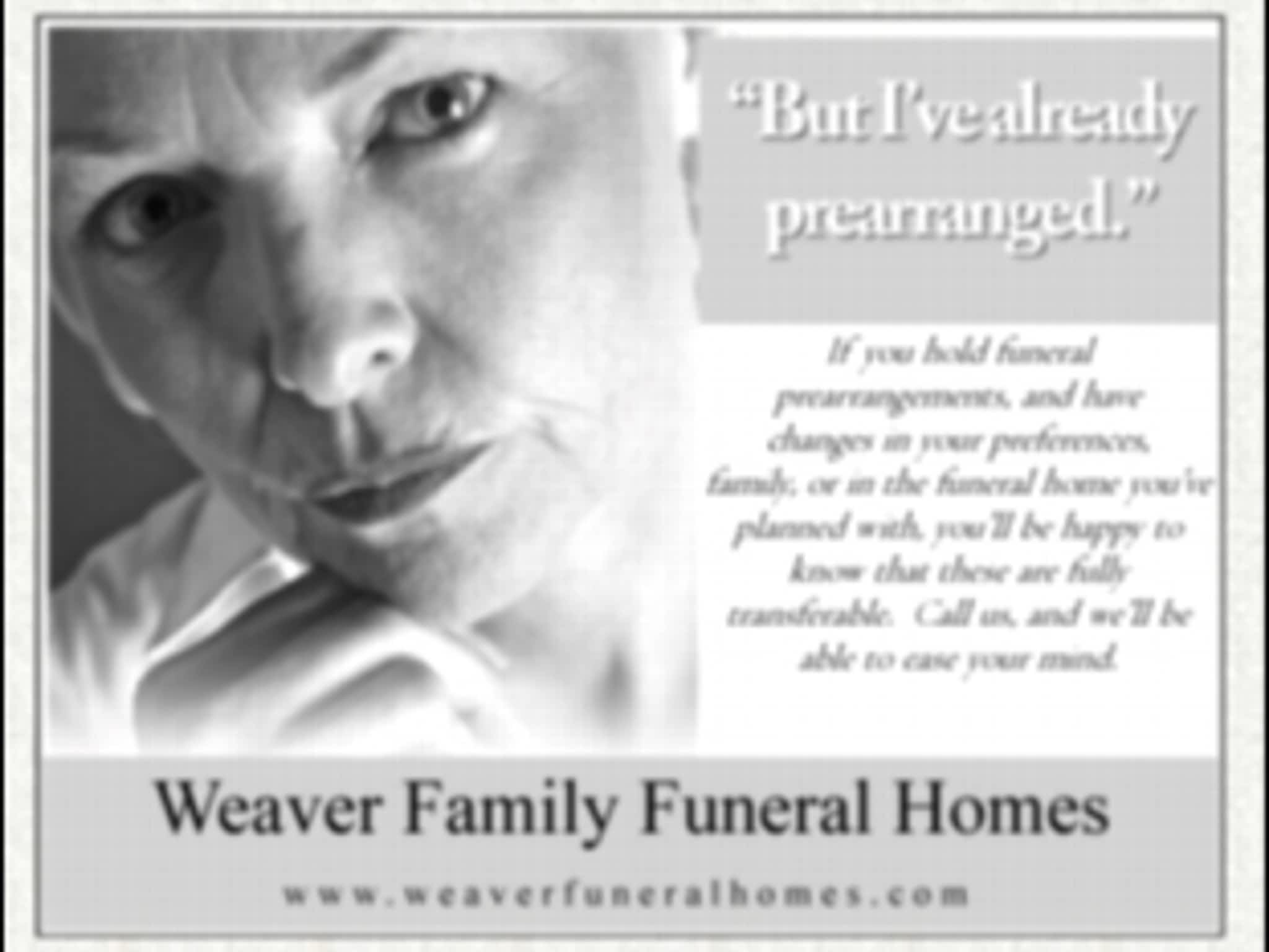 photo Weaver Family Funeral Homes